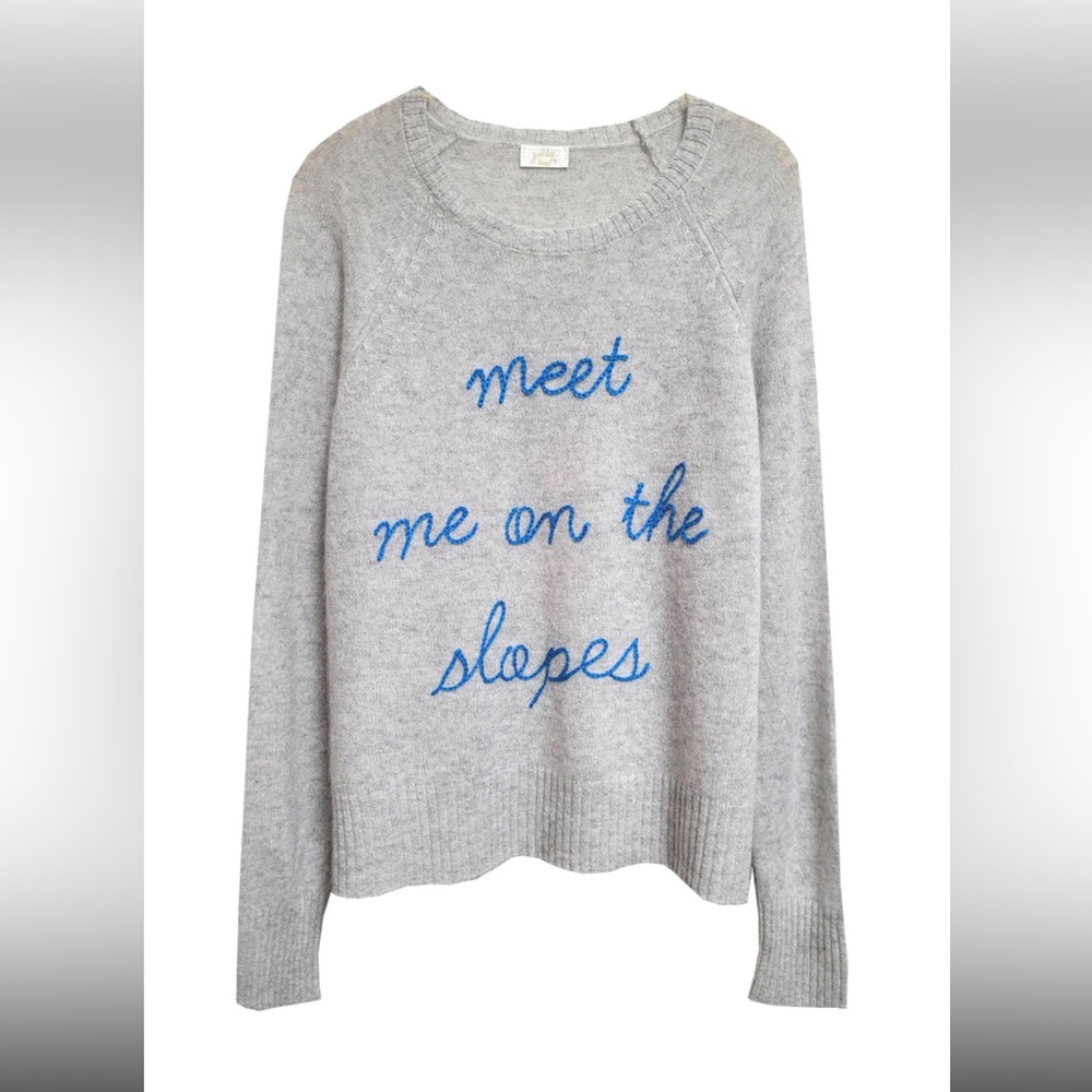 Golden Suns Meet me on the slopes sweater